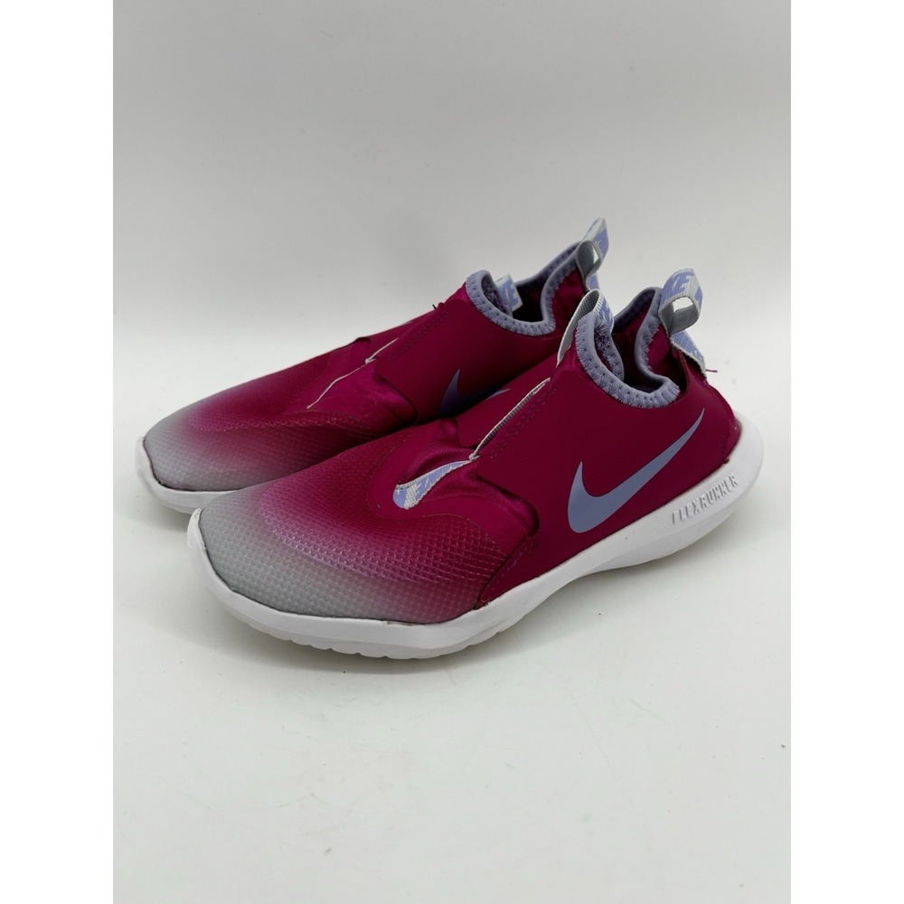 Nike Flex Runner Kids Shoes 2.5 YAthletic Running Fireberry Purple Pulse Sneaker